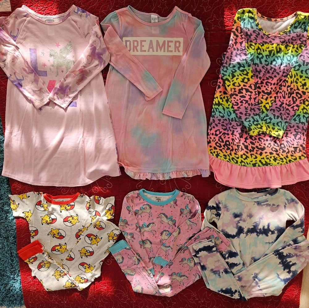 Colorful Kids Pajama Set